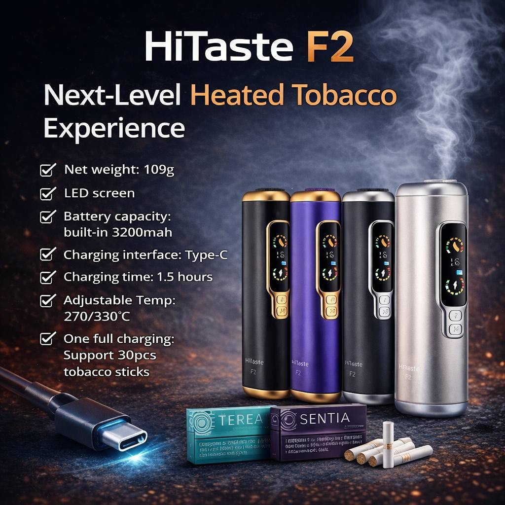 二回機 HiTaste F2/ Fasoul Mate Air / Fasoul STELLAR /Fasoul C2 圖片4 IQOS菸彈 日T 哈T 亞T 韓T TEREA HEETS 主機